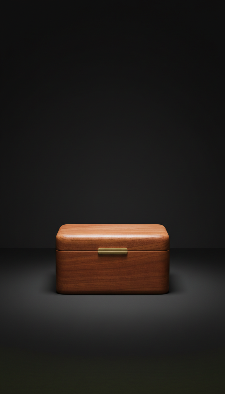 Custom cypress wood jewelry box